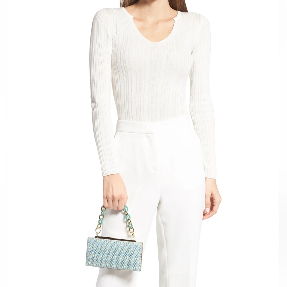 NORDSTROM Woven Minaudiére bag - Picture 4 of 12